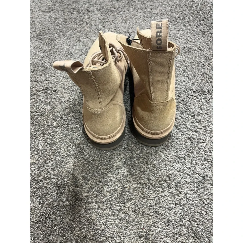 Sorel Hi Line Lace Up Boots Mens 11.5 Canoe Leather Waterproof Lightweight